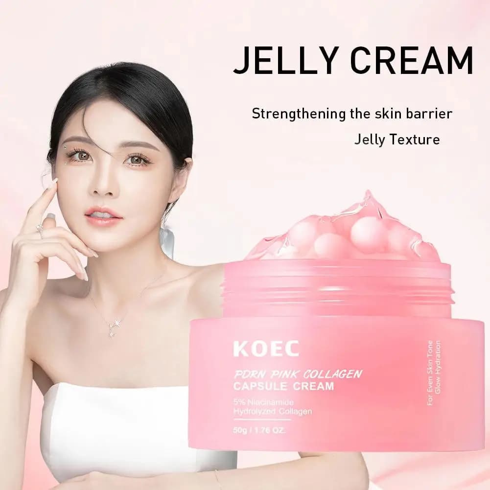 Pink Collagen Cream with PDRN, 5% Niacinamide & Vitamin C