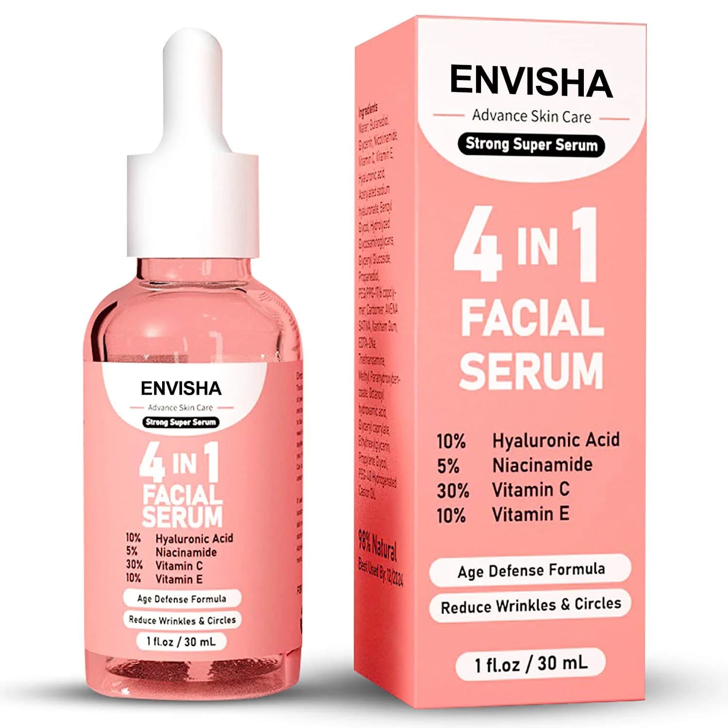Envisha 4-in-1 face serum bottle — image 7