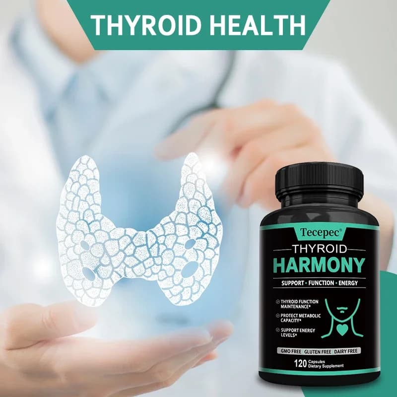 Thyroid support capsules bottle — image 6