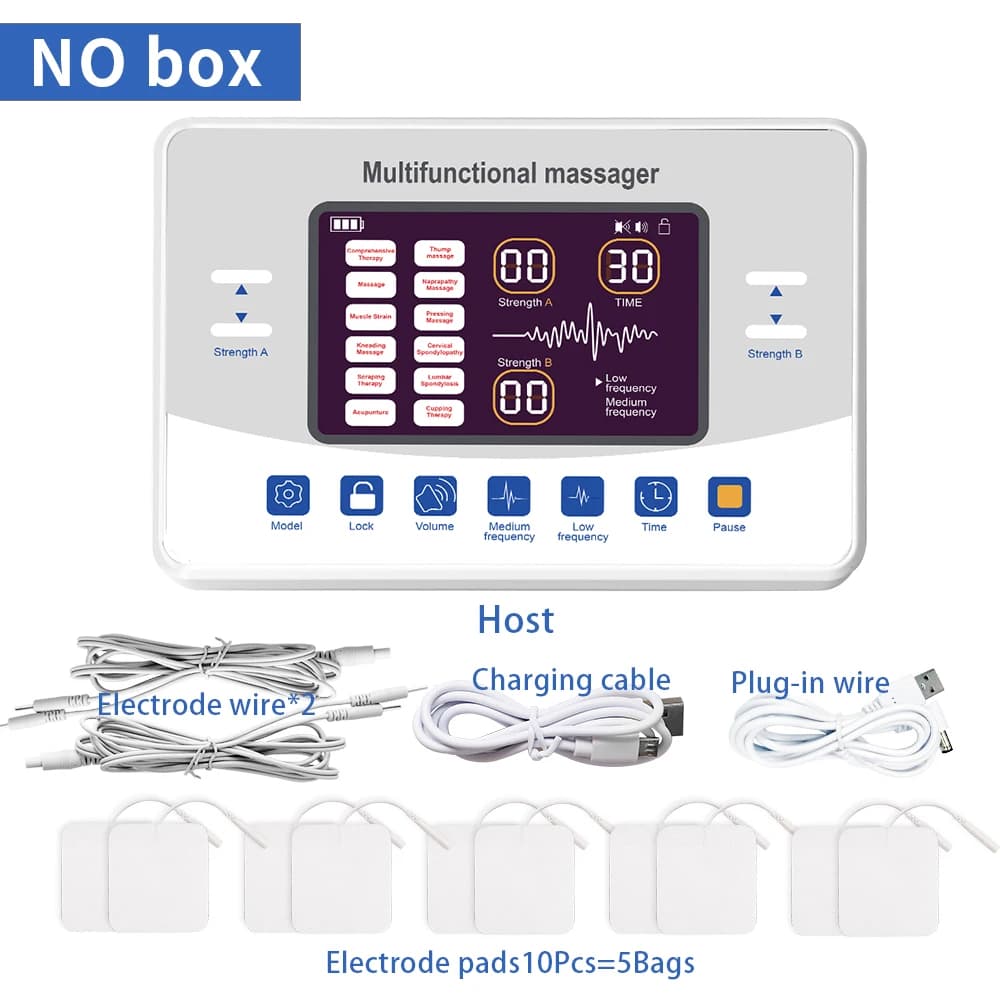 hand holding rechargeable EMS/TENS muscle stimulator — image 8
