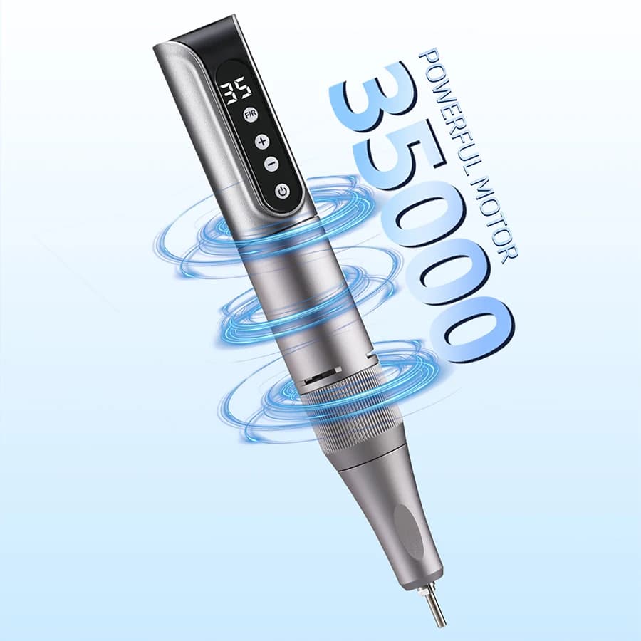 wireless rechargeable nail drill pen — image 4