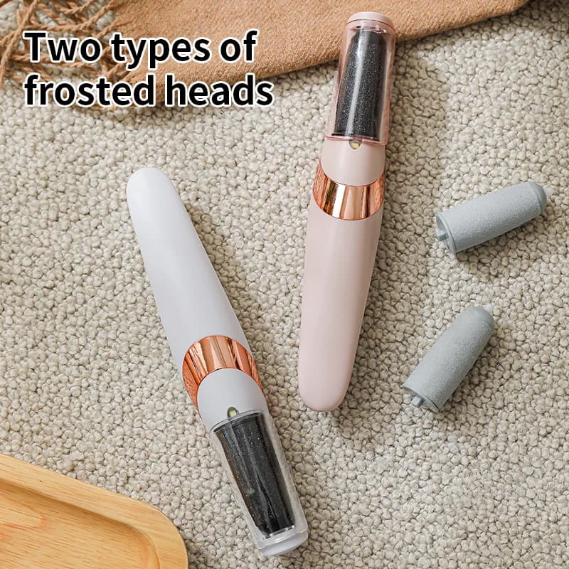USB rechargeable electric foot grinder with dual heads — image 5