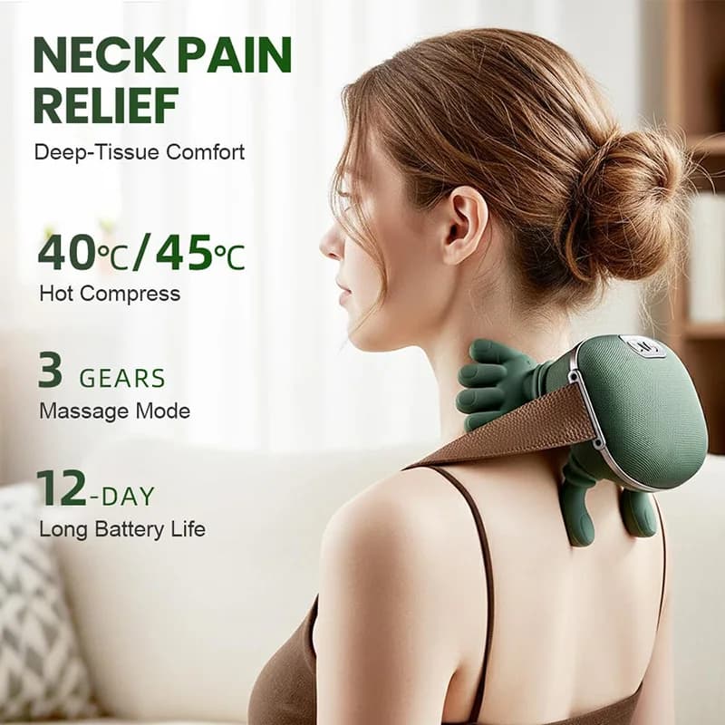 wireless neck and shoulder massager — image 3