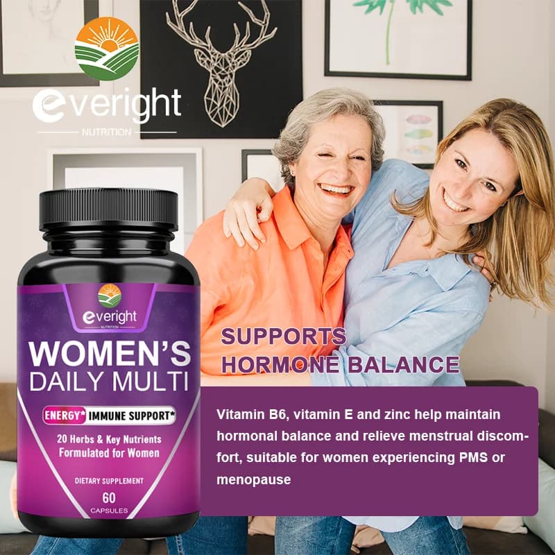 Women's multivitamin bottle with biotin and minerals — image 5