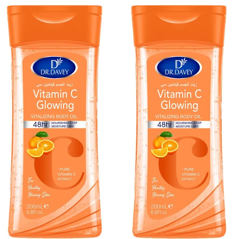 Dr. Davey Vitamin C Body Oil – 200 ml (2 pcs)