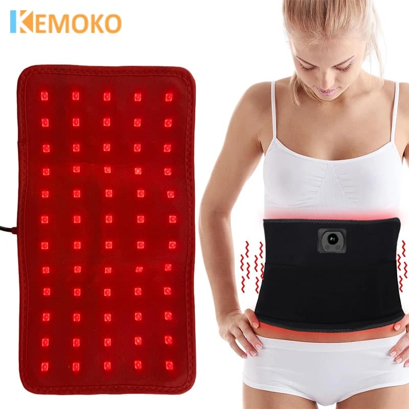 Red & Infrared Light Therapy Pad with 660nm & 850nm LEDs