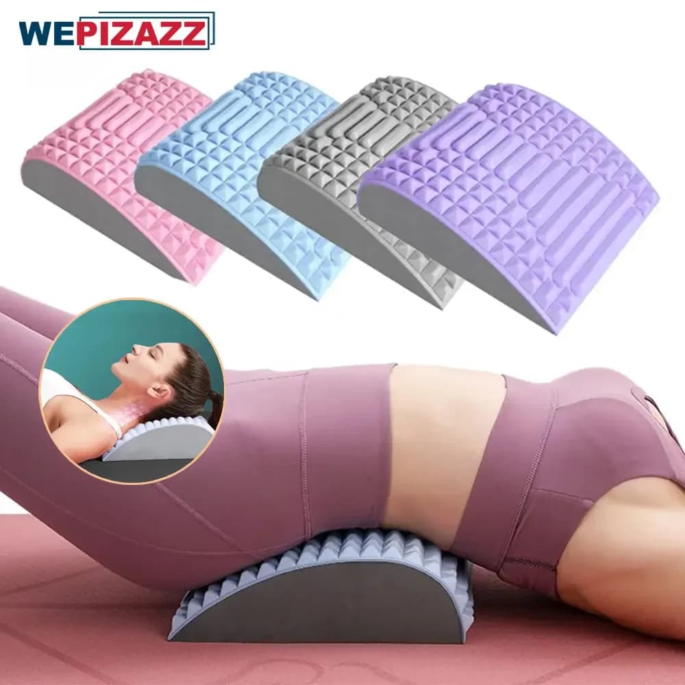 Back Stretcher Pillow for Neck, Waist & Lumbar Support