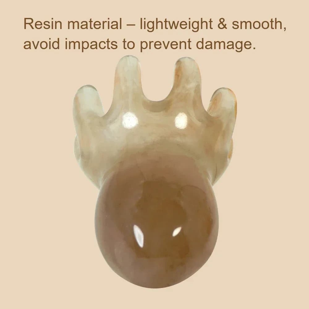 Octopus resin scalp massage comb — image 3
