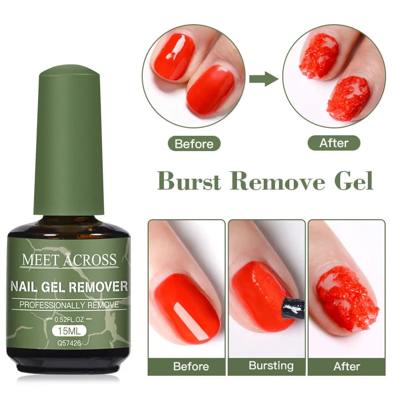 bottle of nail gel remover — image 3