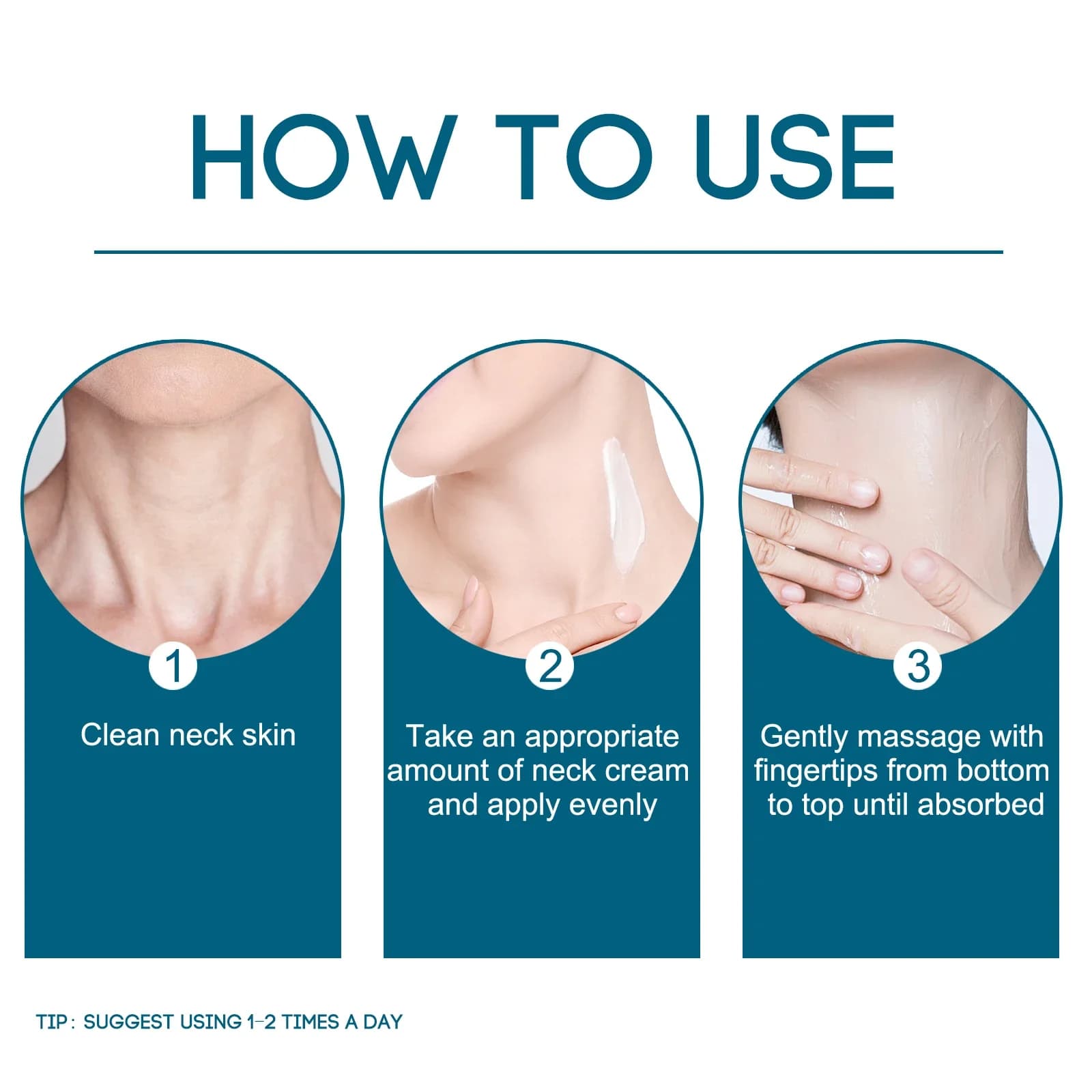 Retinol and collagen neck cream tube — image 5