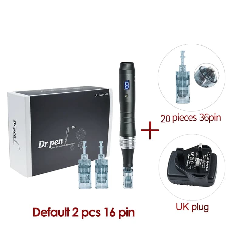 Dr Pen Ultima M8 wireless microneedling pen with cartridges — image 8