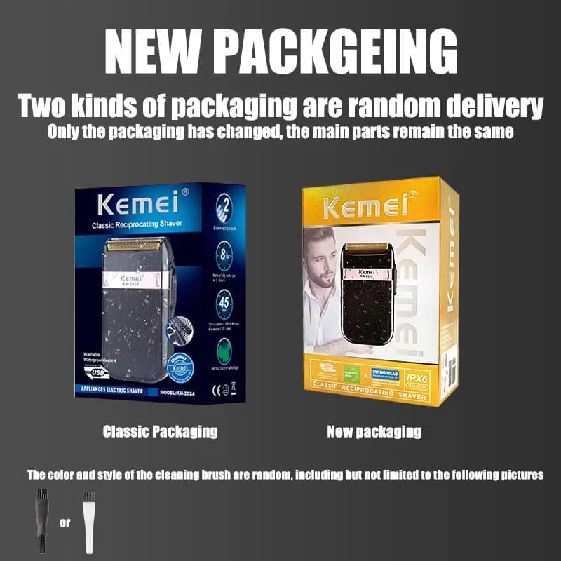 Kemei USB charging electric shaver — image 6