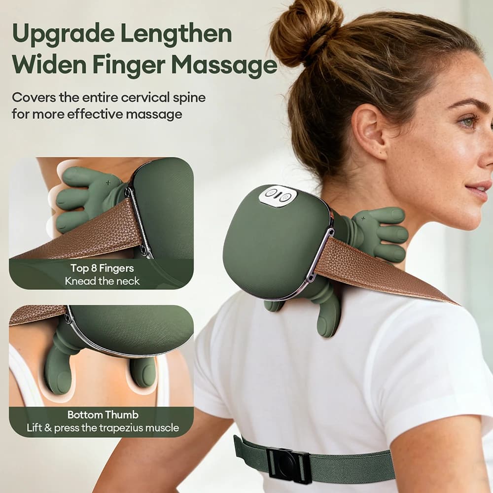 Wireless 4D finger neck and shoulder massager — image 3