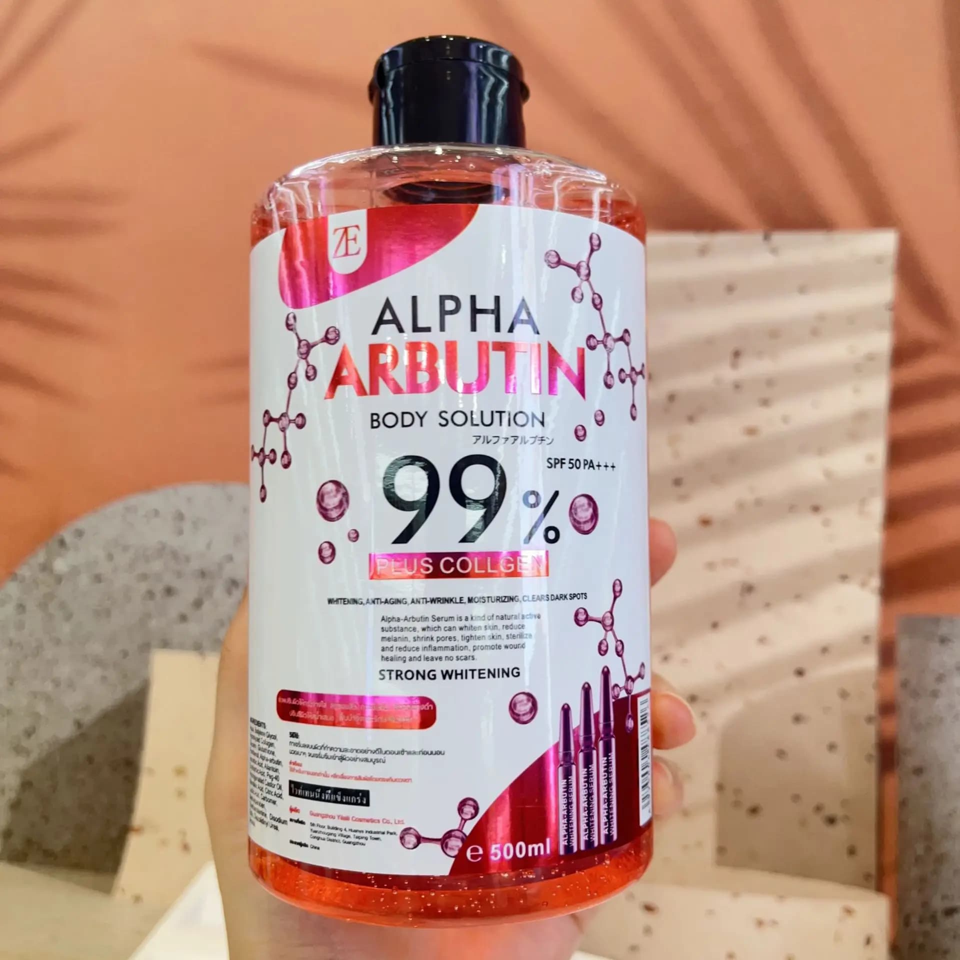 AHA moisturizing serum bottle 500 ml — image 7