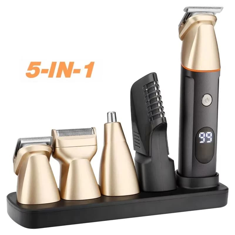 5-in-1 hair trimmer with LCD display — image 7