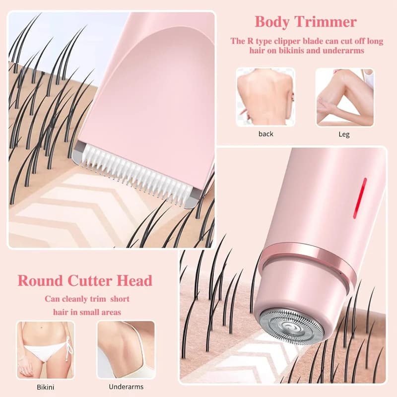 dual head wet dry shaver and trimmer — image 5