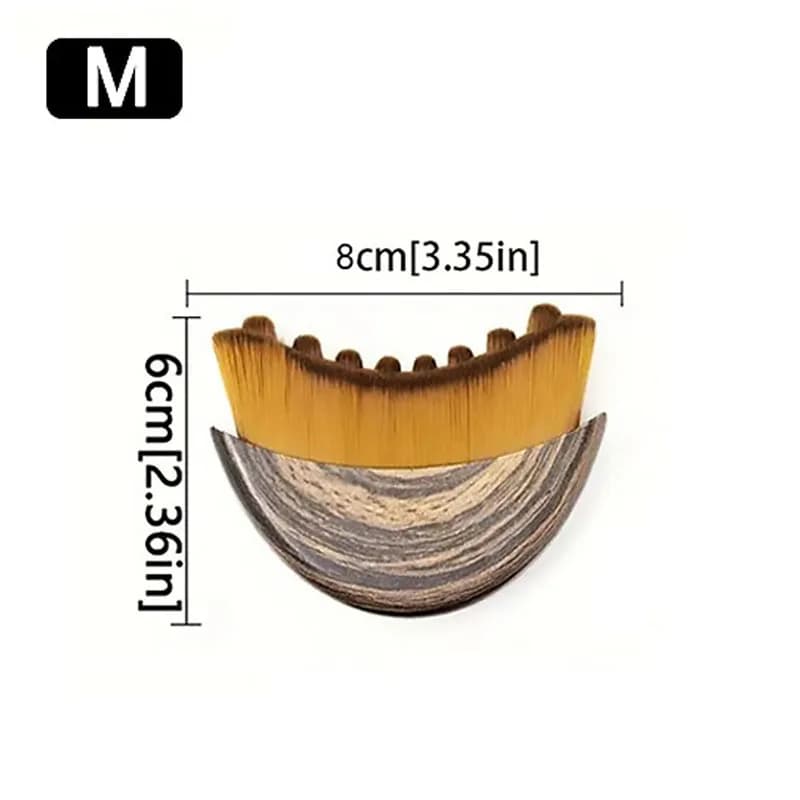 Ergonomic lymphatic contour face brush — image 7