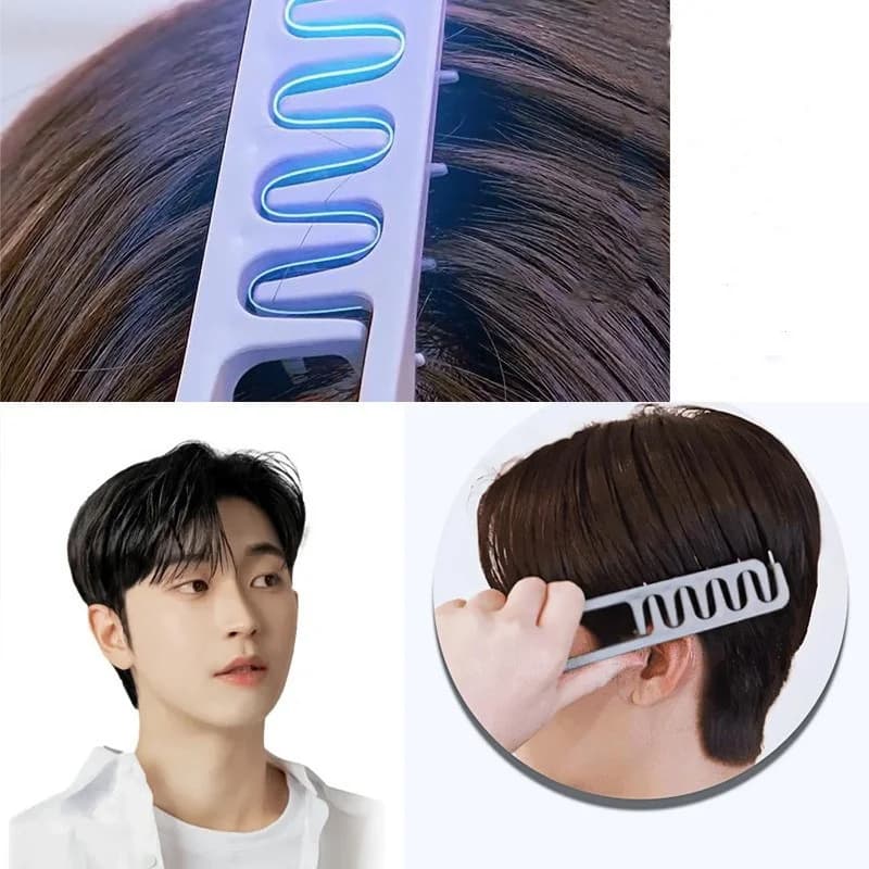 fluffy wide-tooth volumizing hairbrush — image 5