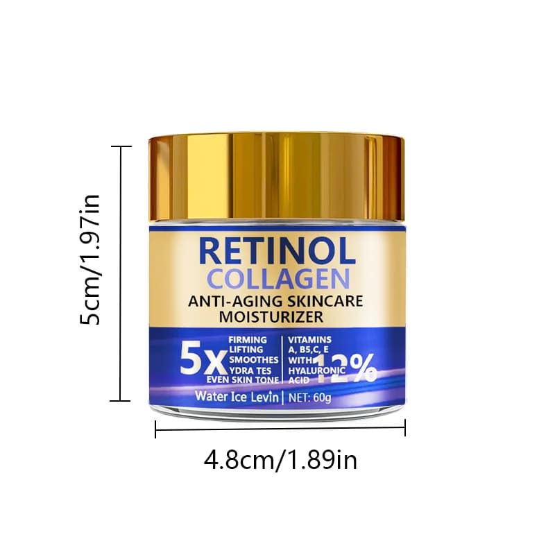 jar of retinol and collagen face cream — image 2