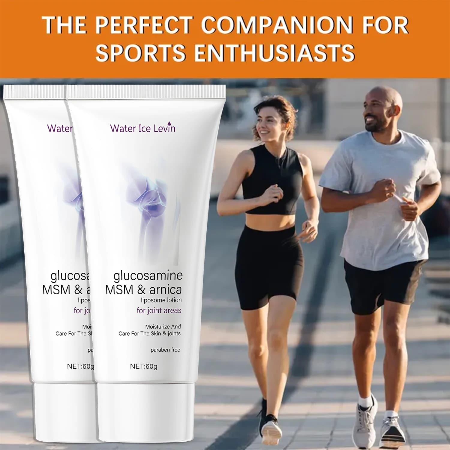 Glucosamine MSM and arnica joint cream tube — image 6