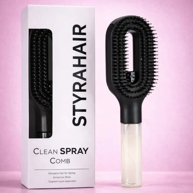 dual-spray massage comb for scalp — image 8
