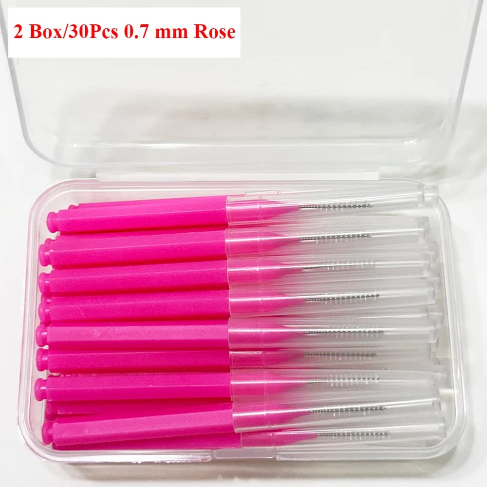 Box of 30 soft interdental brushes — image 8
