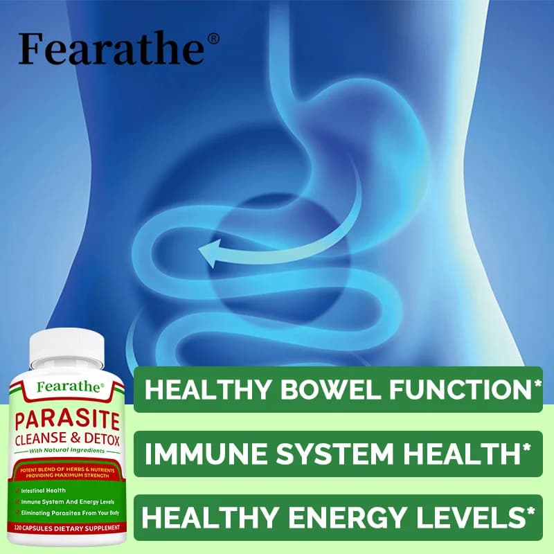 bottle of parasite cleanse supplement — image 3