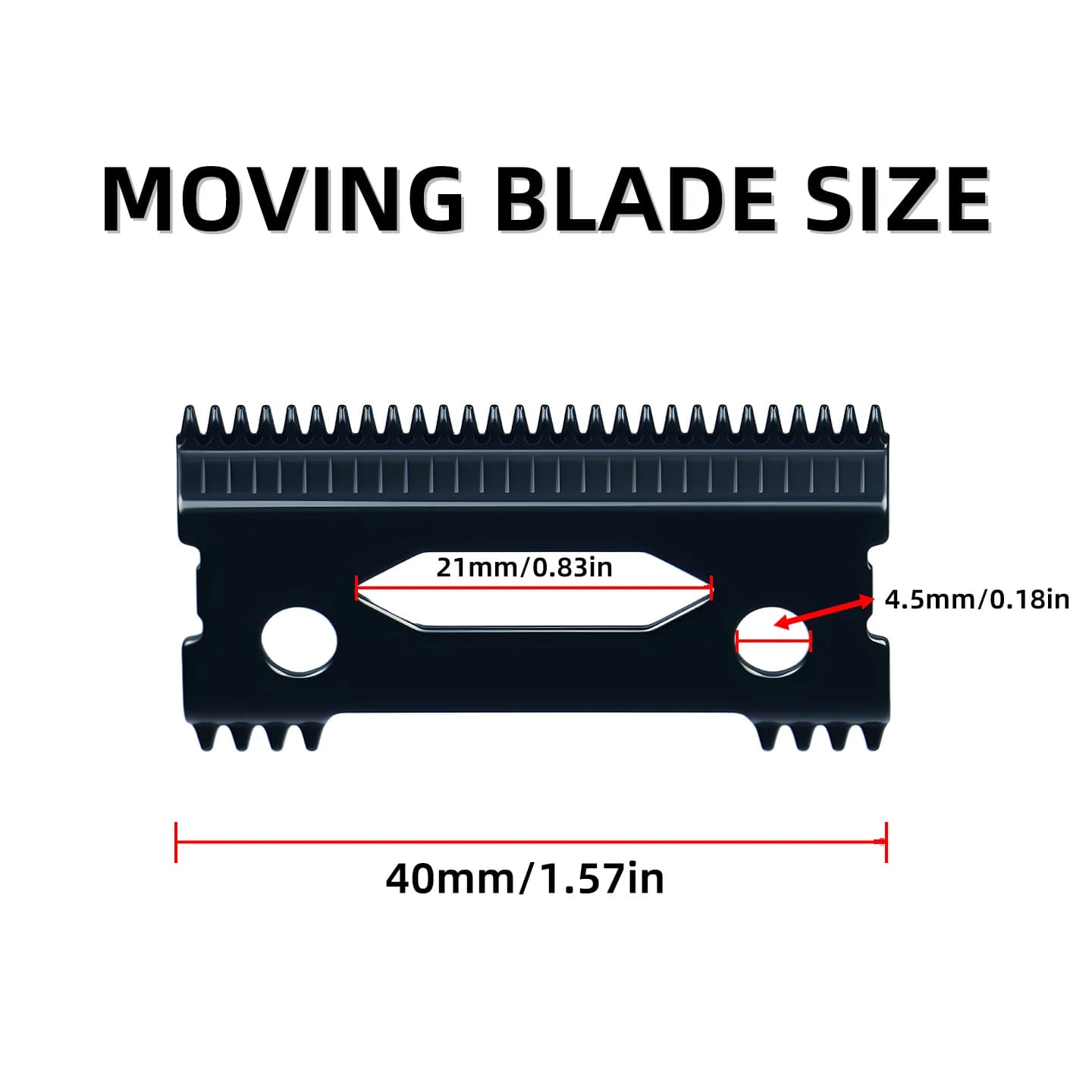 Echo Crunch fade blade for electric clippers — image 3