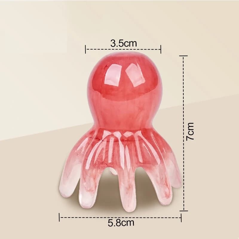 octopus-shaped resin gua sha tool — image 8