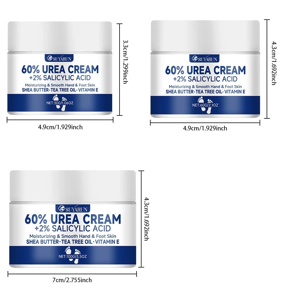 Suyarun 60% urea foot cream tube — image 4