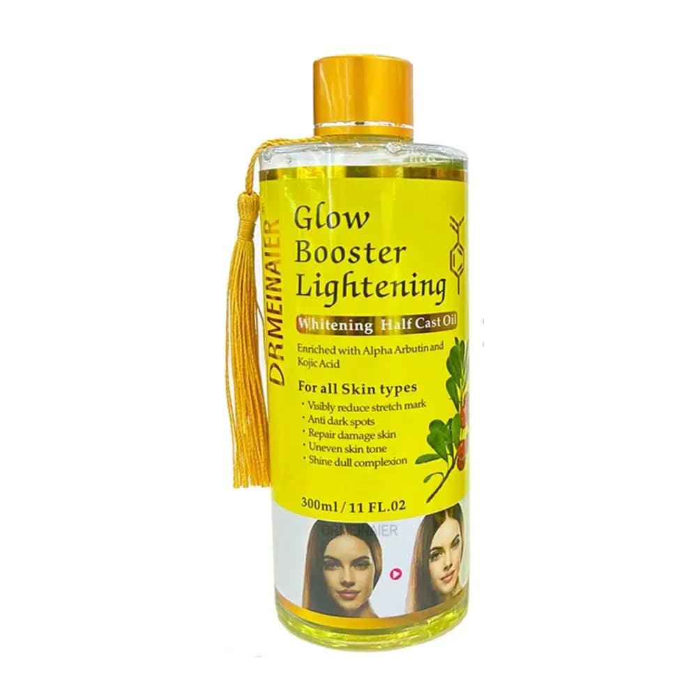 Kojic acid brightening massage oil bottle — image 8