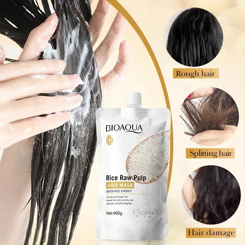 Rice Magic keratin hair mask tube — image 4