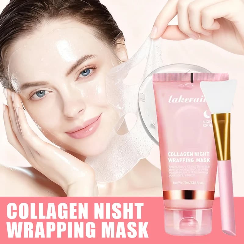 Hydrolyzed collagen overnight peel-off facial mask set — image 4