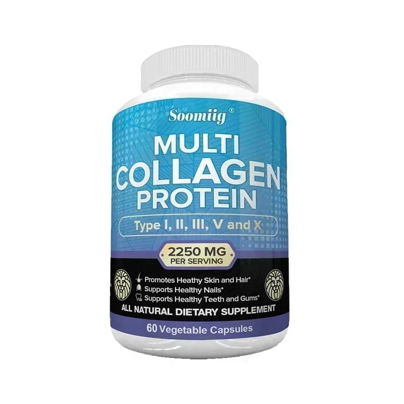 multi-collagen peptide capsules bottle — image 8