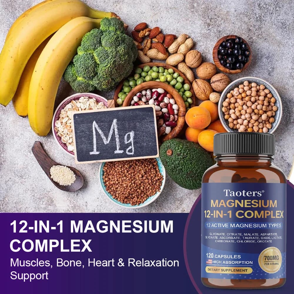 bottles of magnesium complex supplement with multiple forms — image 5