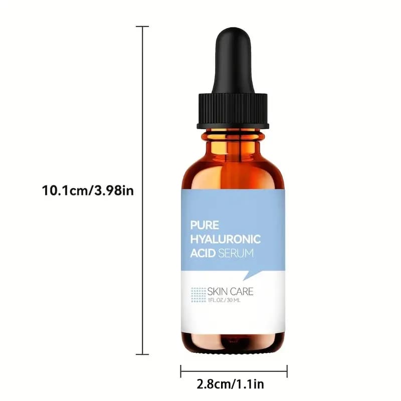 bottles of pure hyaluronic acid essence liquid — image 3