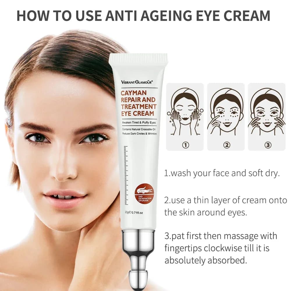 peptide collagen eye cream tube — image 3