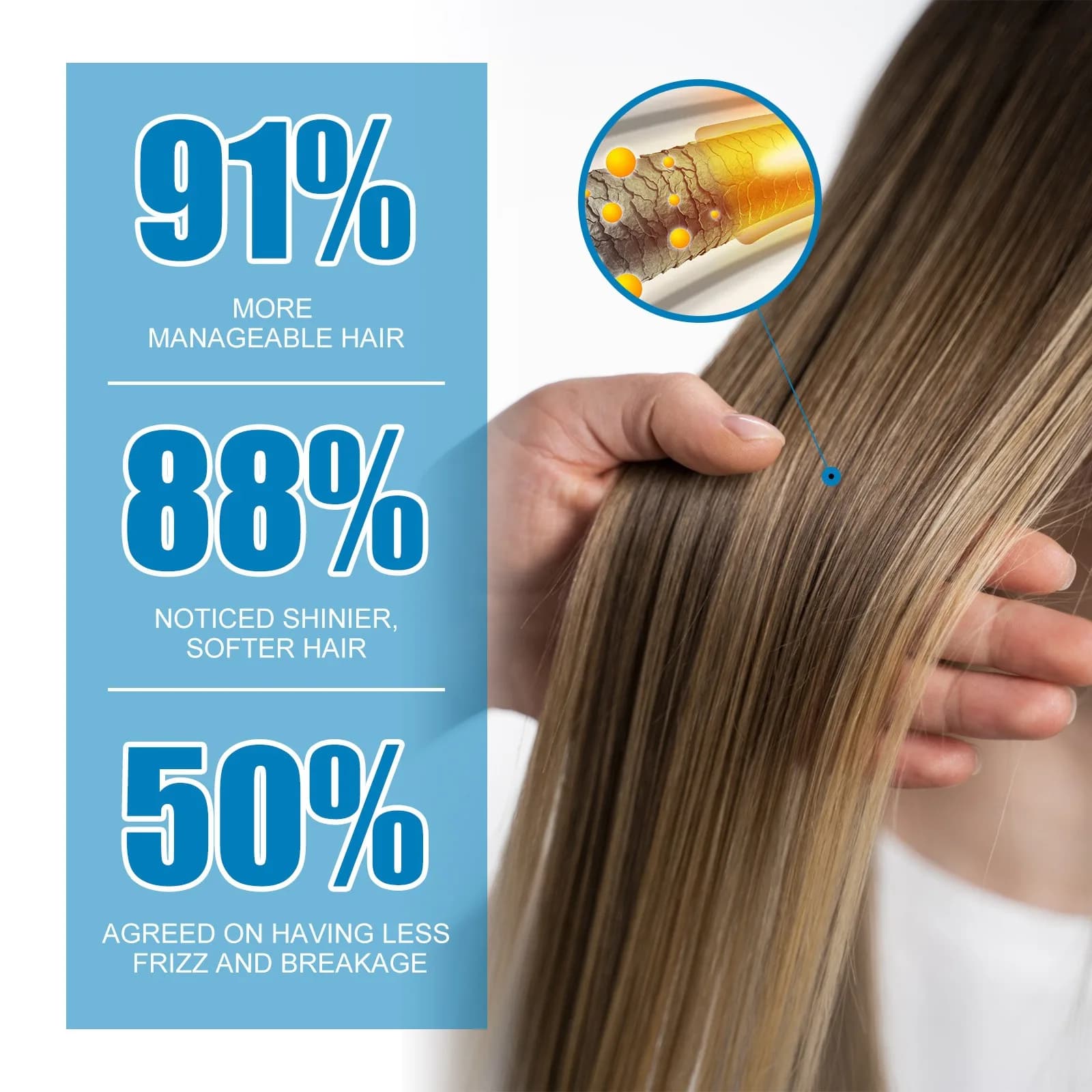 hair vitamin capsules with keratin oil — image 5