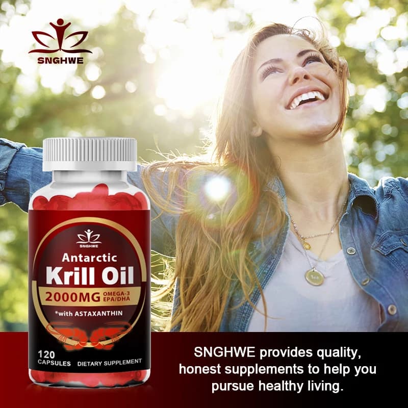 bottle of krill oil capsules — image 5