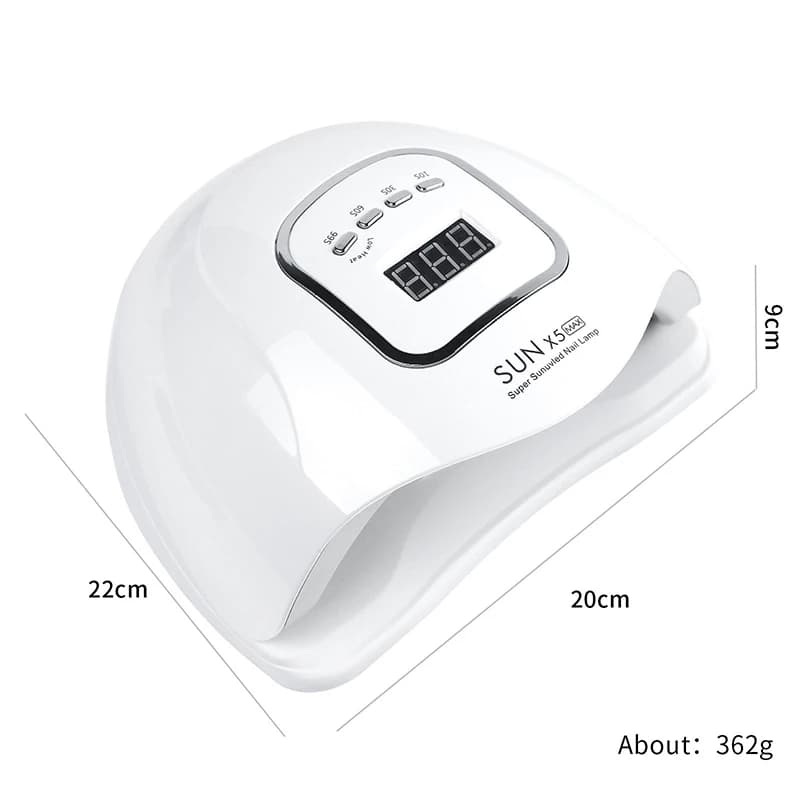 UV LED nail lamp for gel nails — image 5