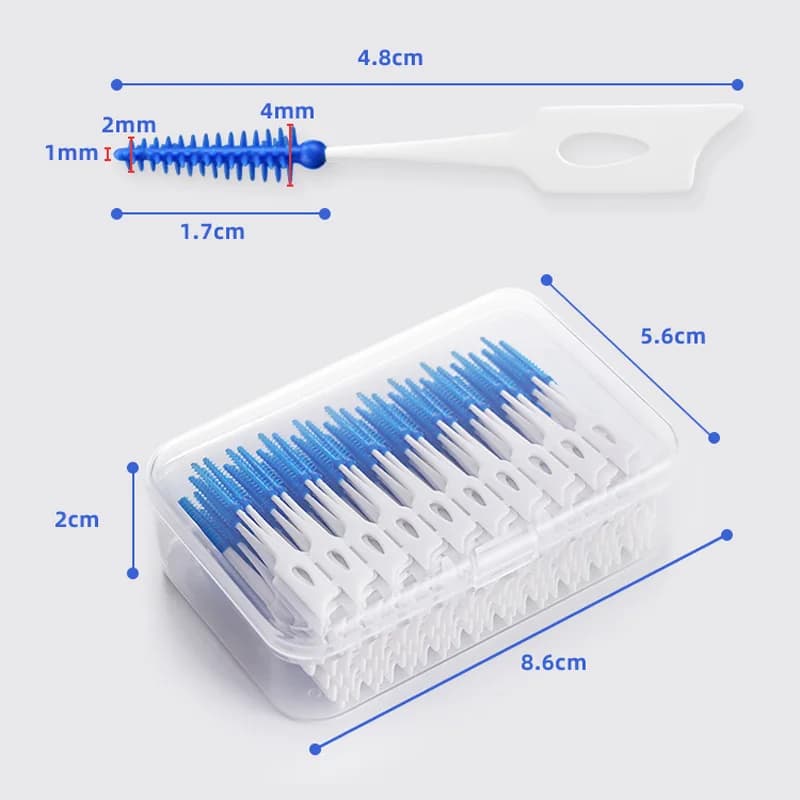 pack of interdental silicone brushes — image 4