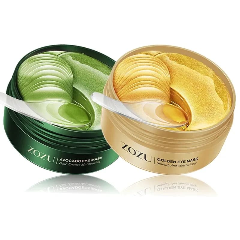 avocado and gold eye mask patches — image 6
