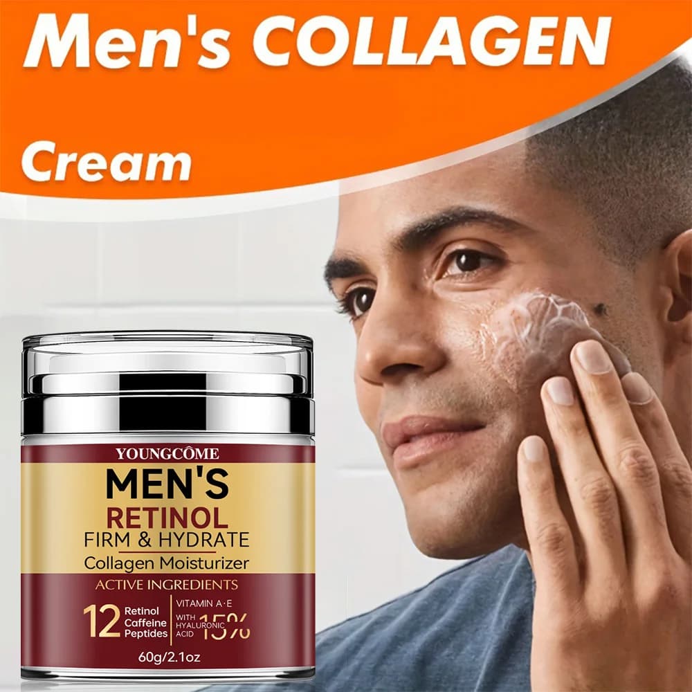 Retinol firming face cream for men — image 3
