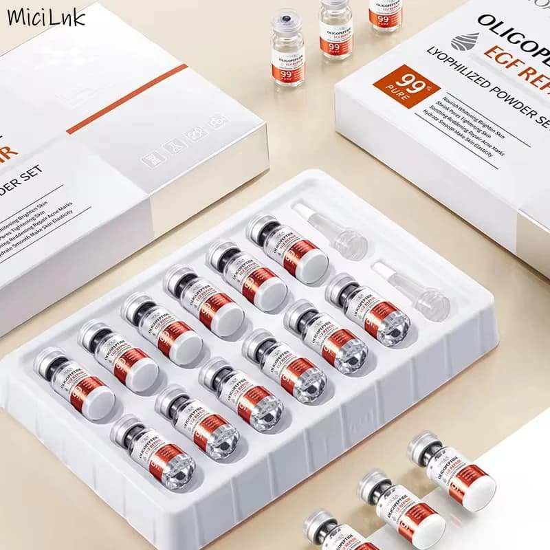 freeze-dried yeast microneedling serum bottle — image 1