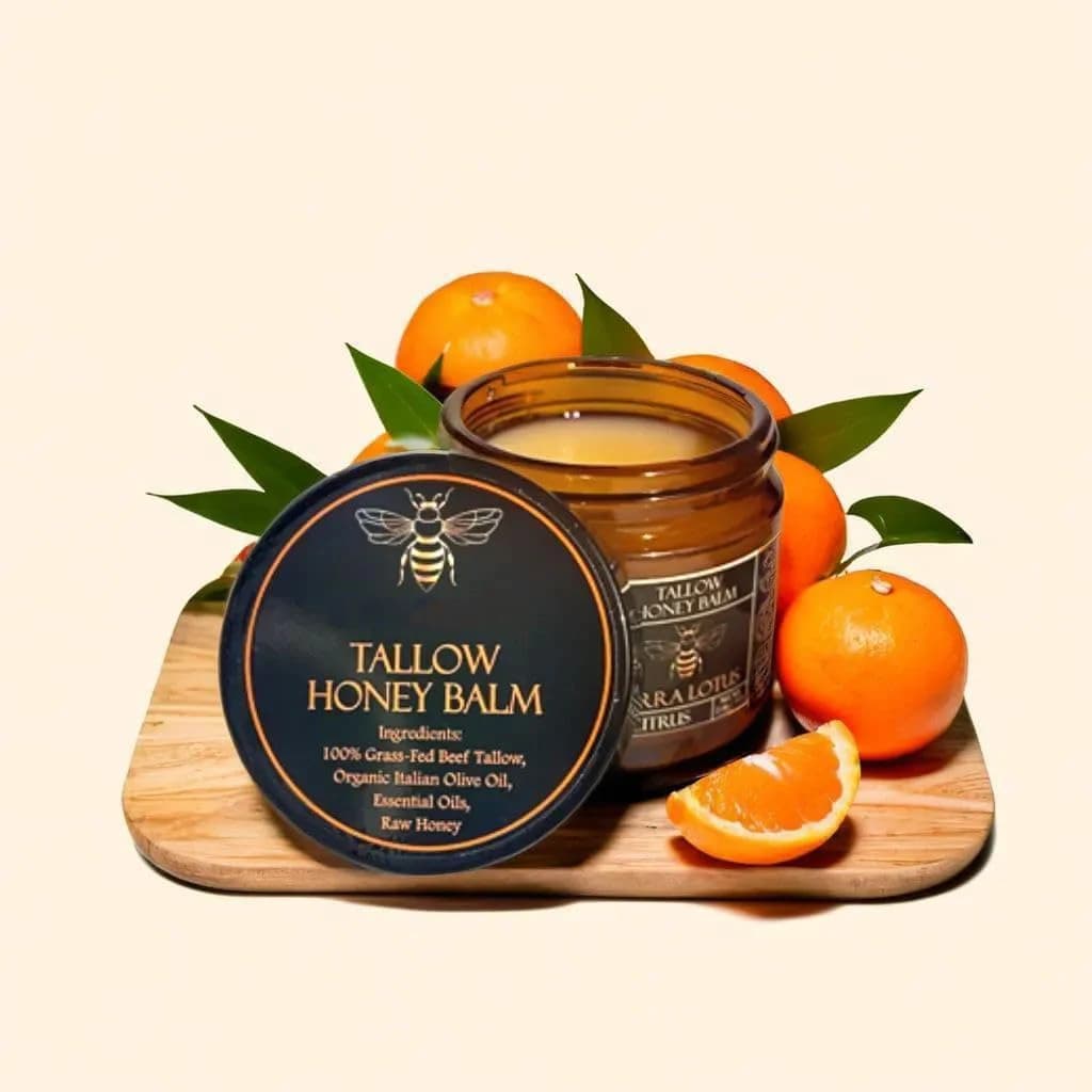 tallow and manuka honey moisturizing cream in a 60g jar — image 4