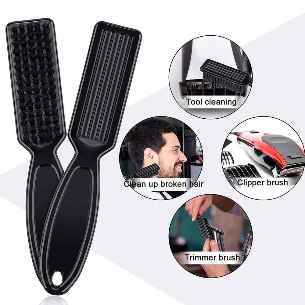 soft plastic neck duster brush set — image 2