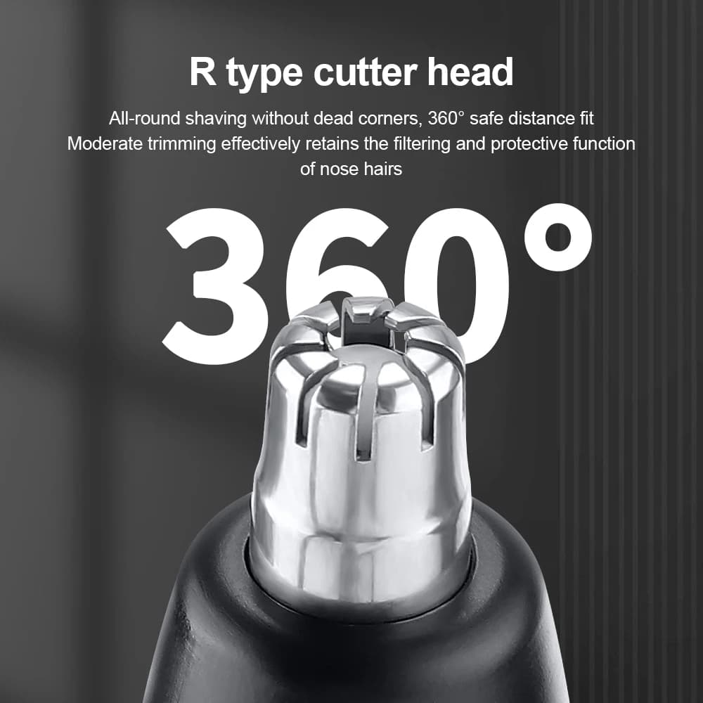 Rechargeable electric nose hair trimmer — image 5