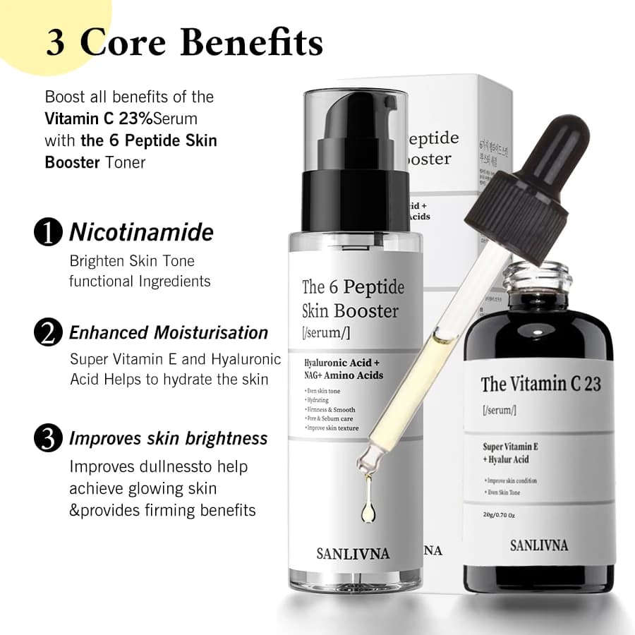 Vitamin C 23% peptide serum kit — image 4