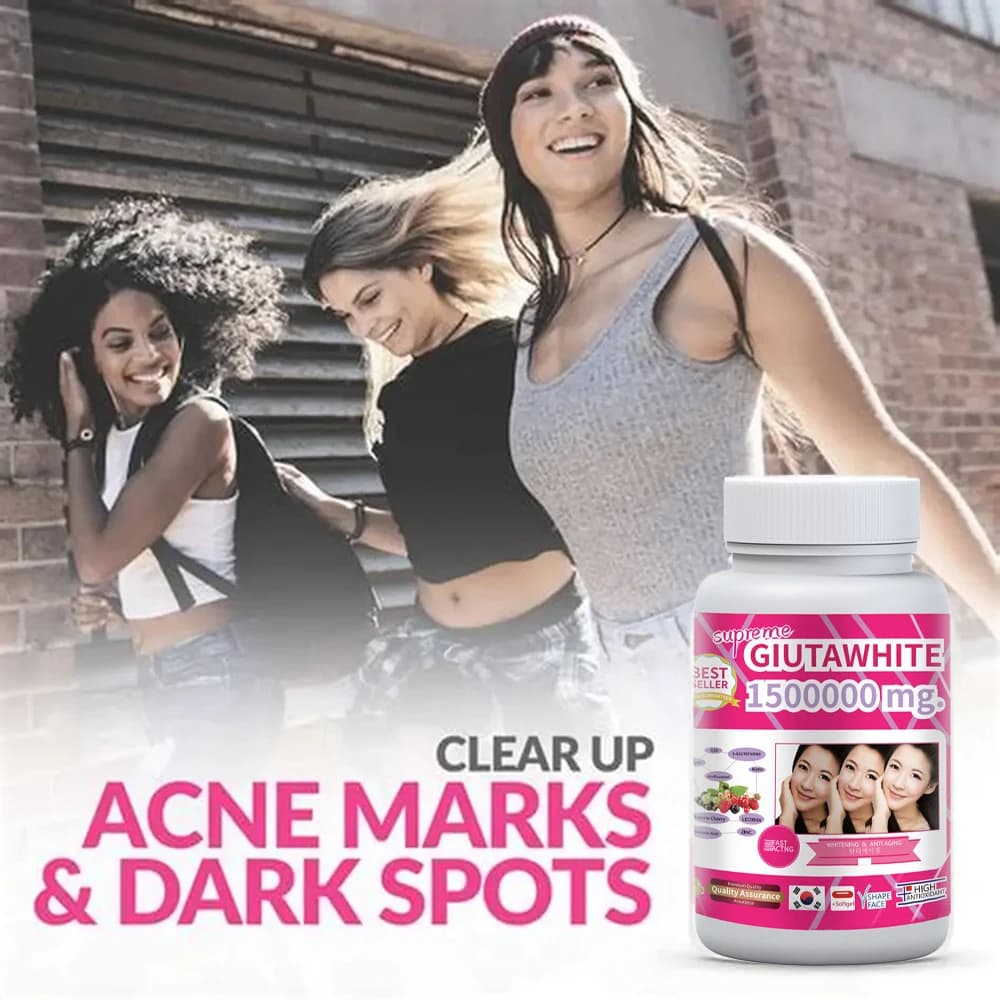 Glutathione skin brightening softgel bottle — image 5