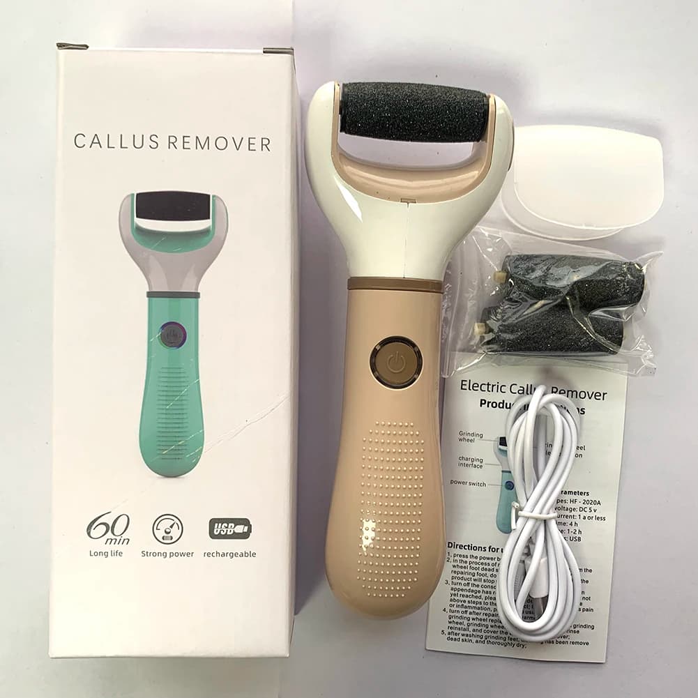 waterproof USB rechargeable foot callus grinder — image 7